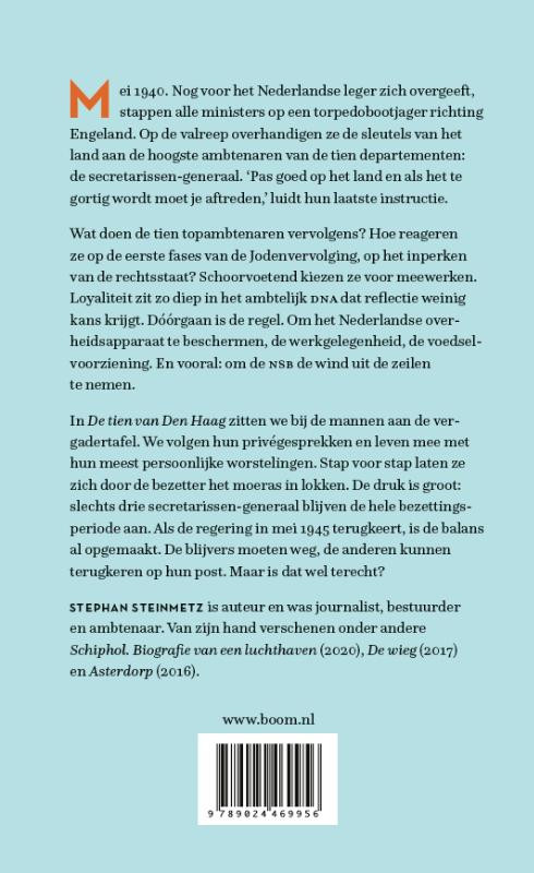 De tien van Den Haagbackcover