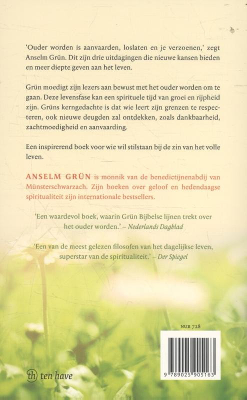 Gelukkig ouder wordenbackcover