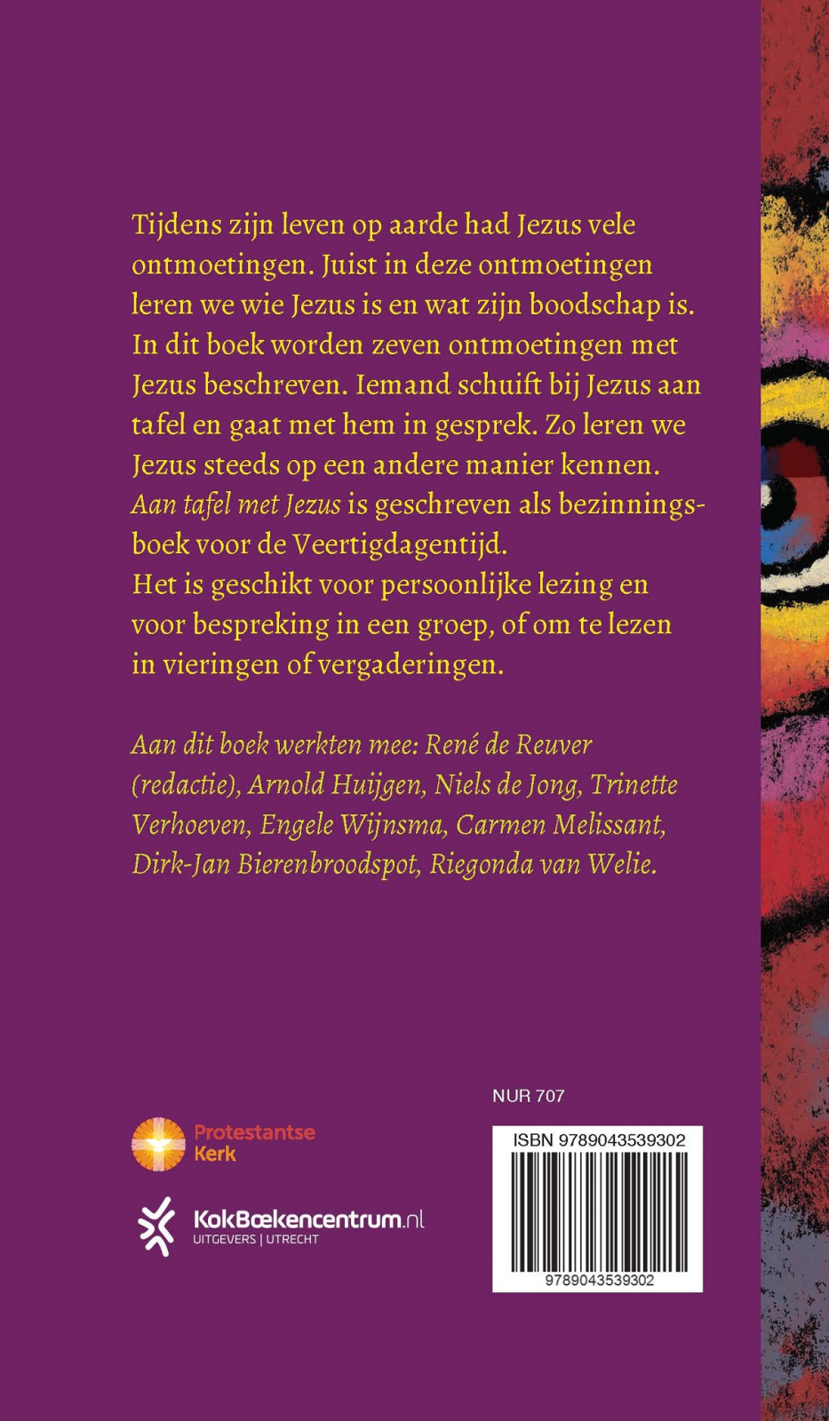 Aan tafel met Jezusbackcover