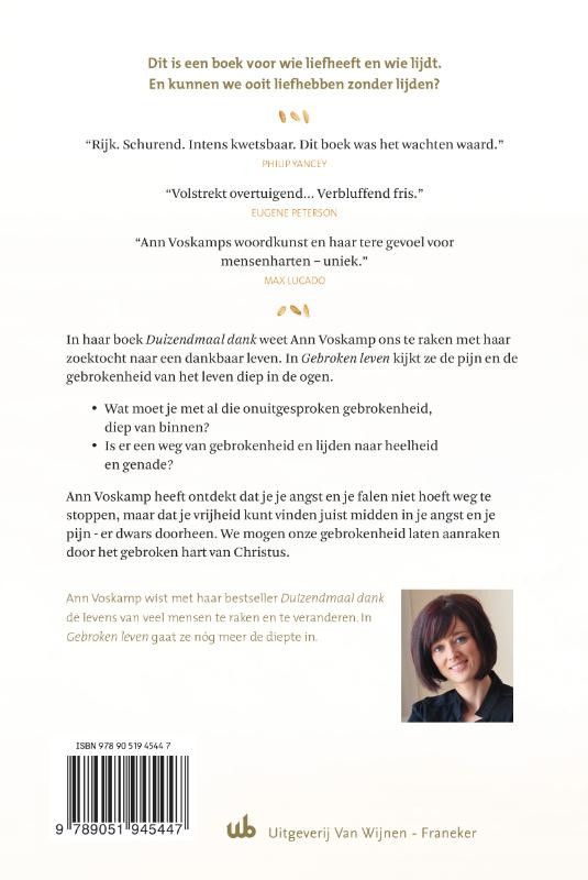 Gebroken levenbackcover