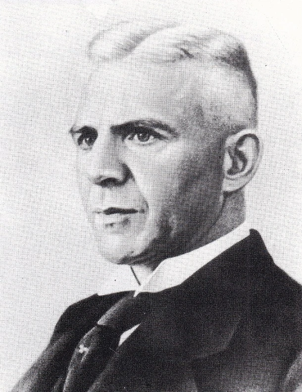 De gereformeerde dominee P. Prins werkte nauw samen met Johan Stempher, bedenker, drukker en uitgever van De Open Deur. (foto GereformeerdeKerken.info, met toestemming overgenomen).