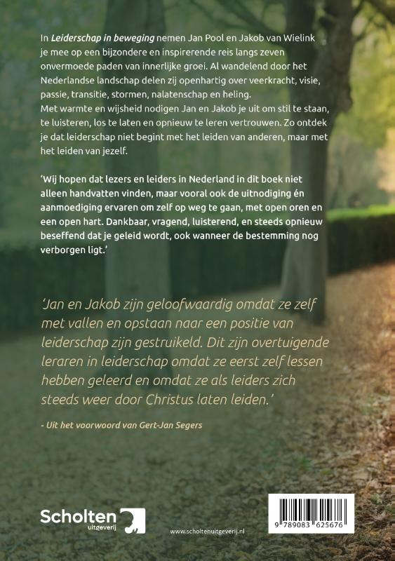 Leiderschap in bewegingbackcover